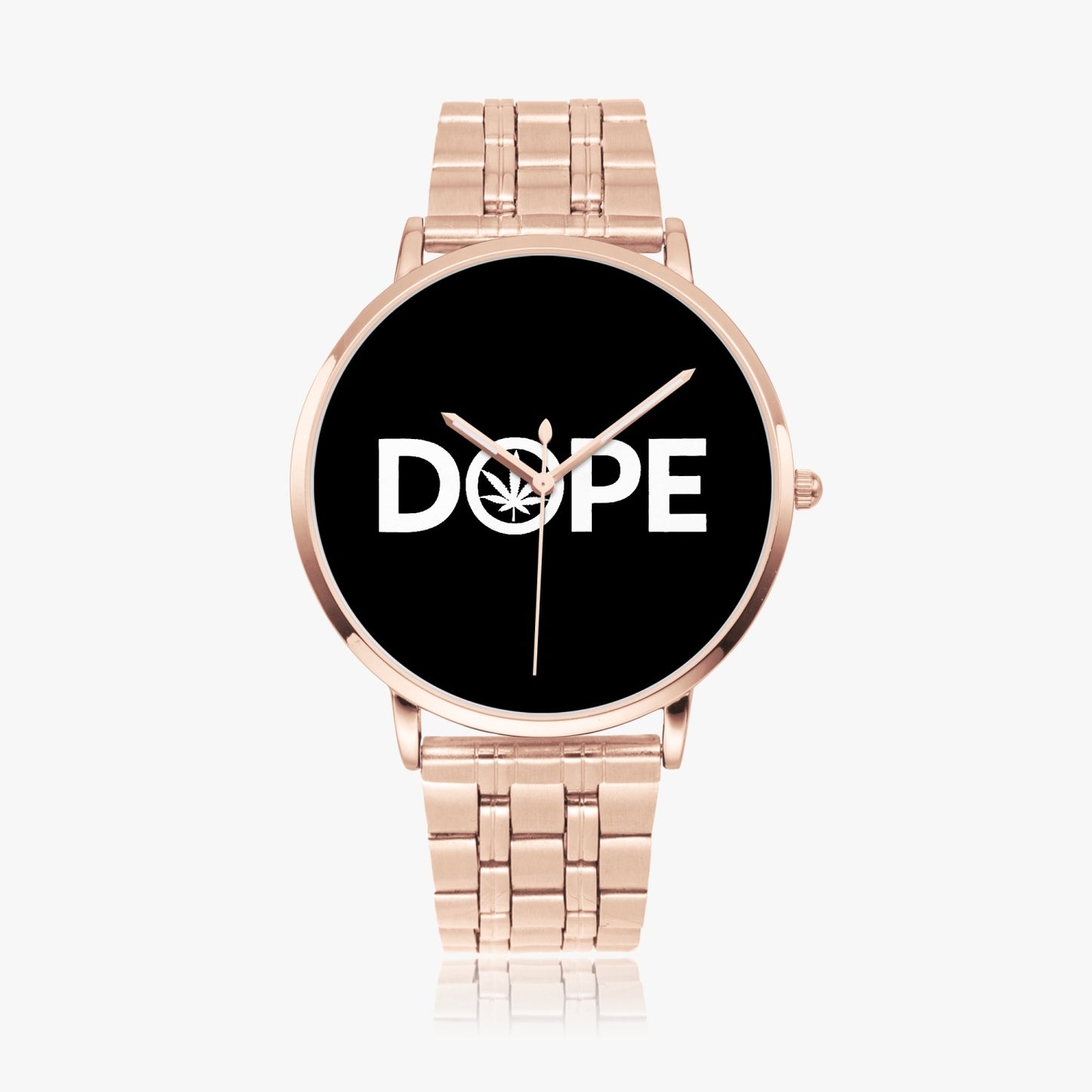 DOPE Steel Strap Quartz watch