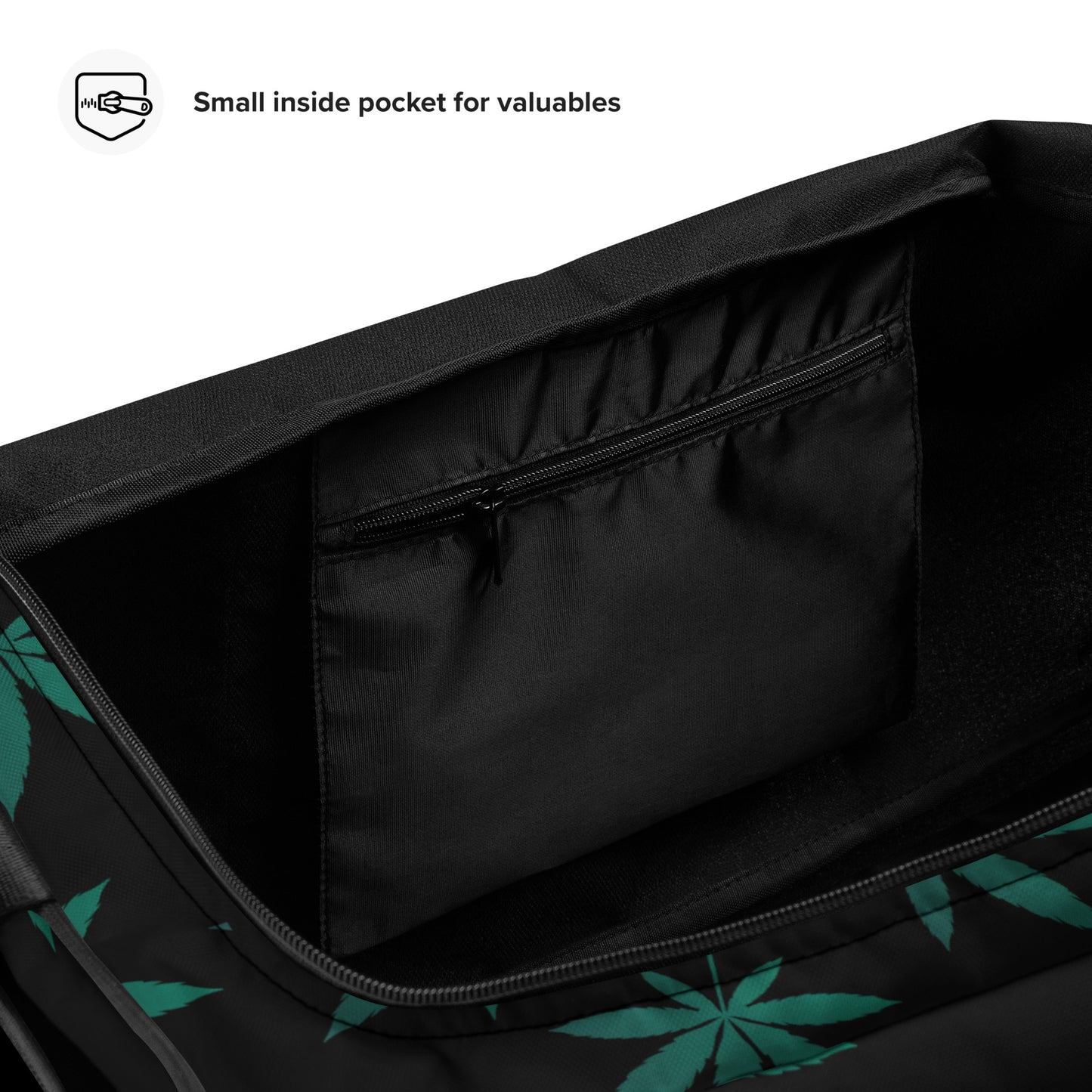 Green Leaf Duffle bag