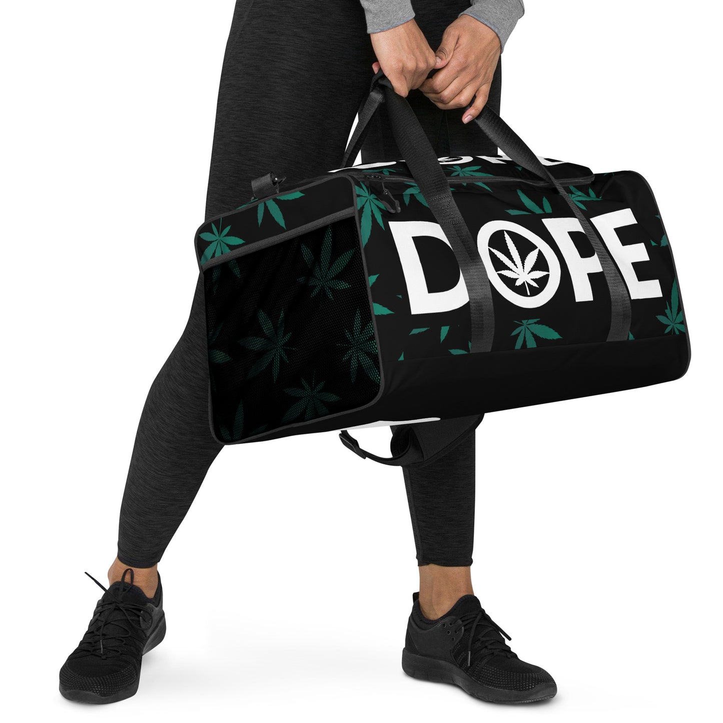 Green Leaf Duffle bag