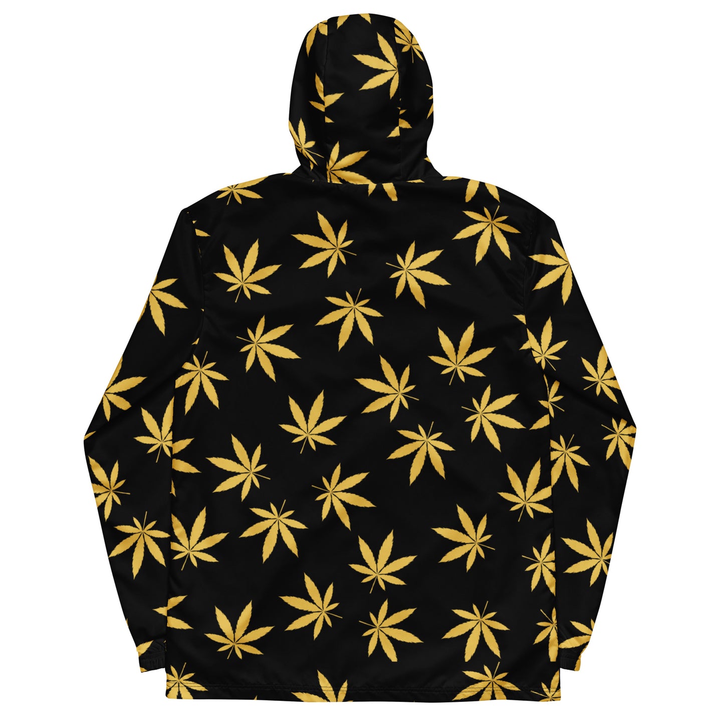 Gold Leaf Black Men’s windbreaker