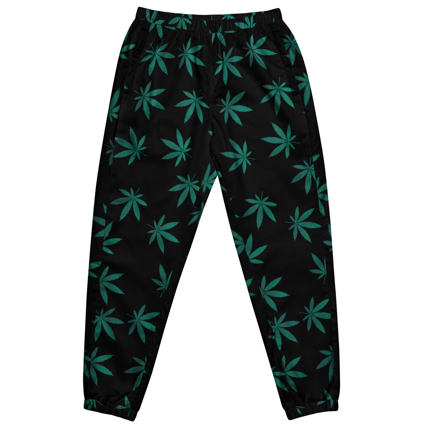 Green Leaf Track Pants