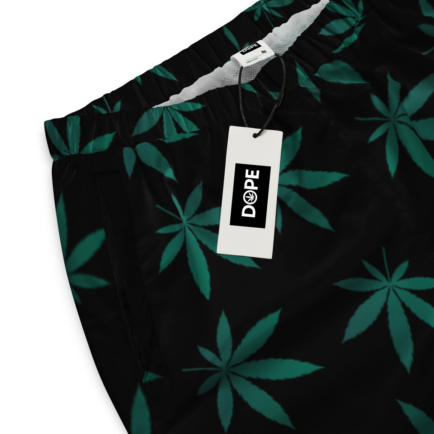 Green Leaf Track Pants