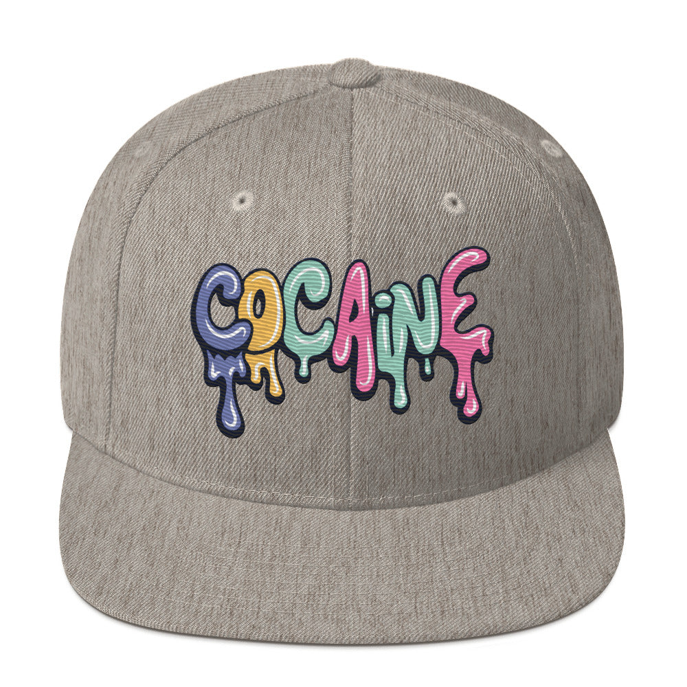 Cocaine Snapback Hat