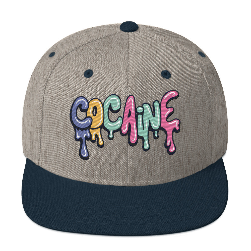 Cocaine Snapback Hat