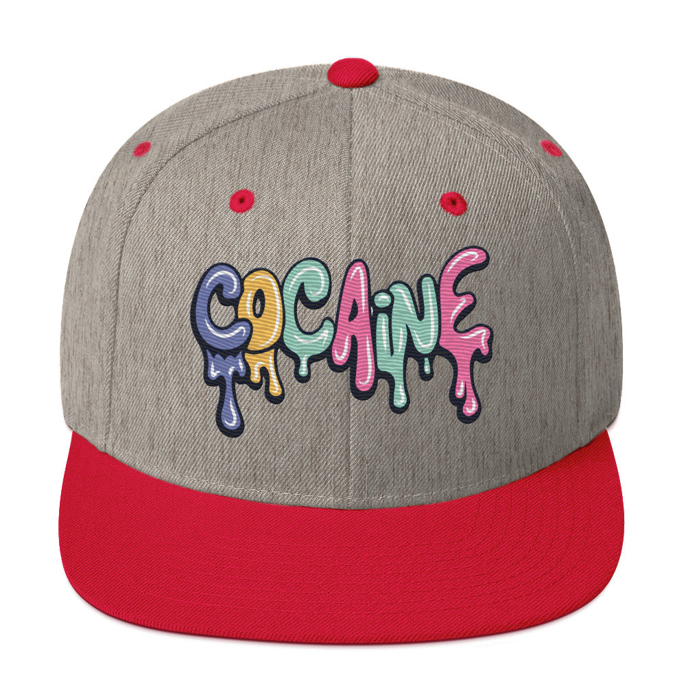 Cocaine Snapback Hat