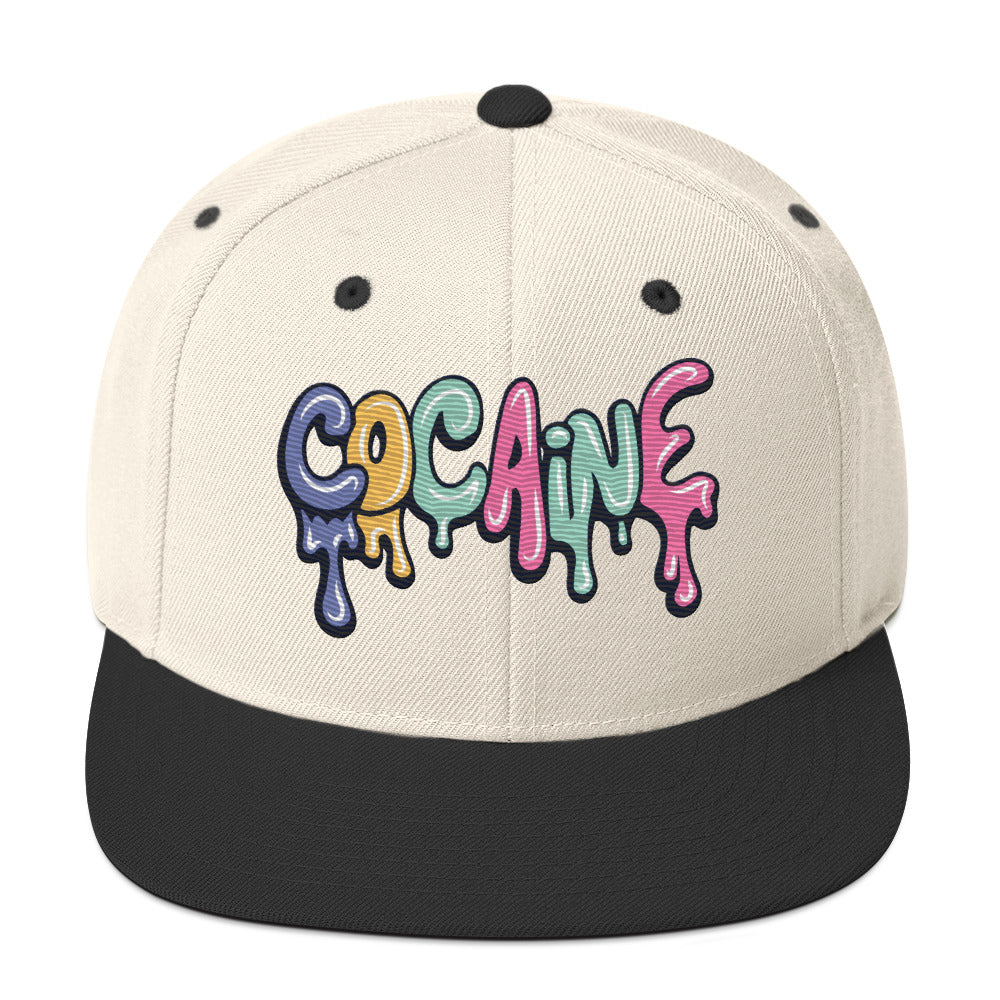 Cocaine Snapback Hat