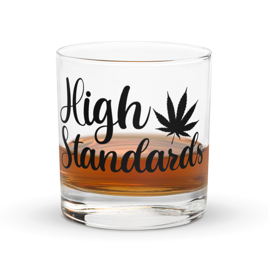 High Standards Rocks Glass