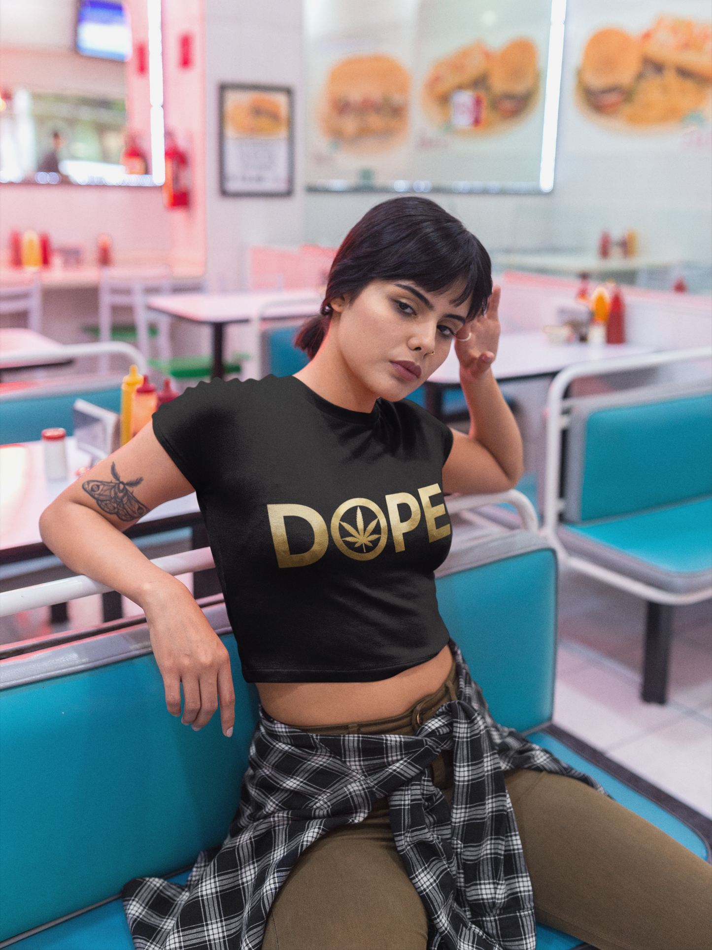 DOPE Signature Women’s Crop Tee