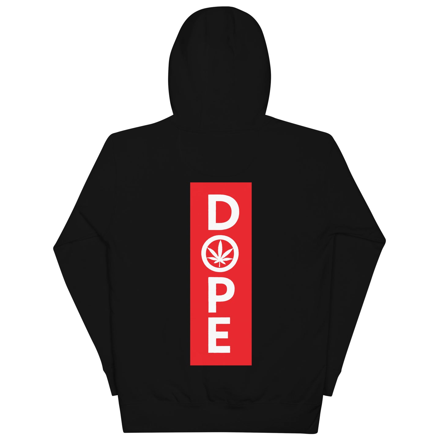 Dope Vertical Red Signature Unisex Hoodie