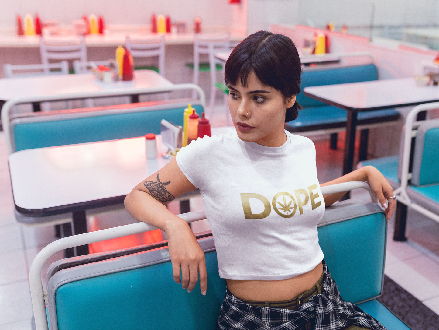 DOPE Signature Women’s Crop Tee